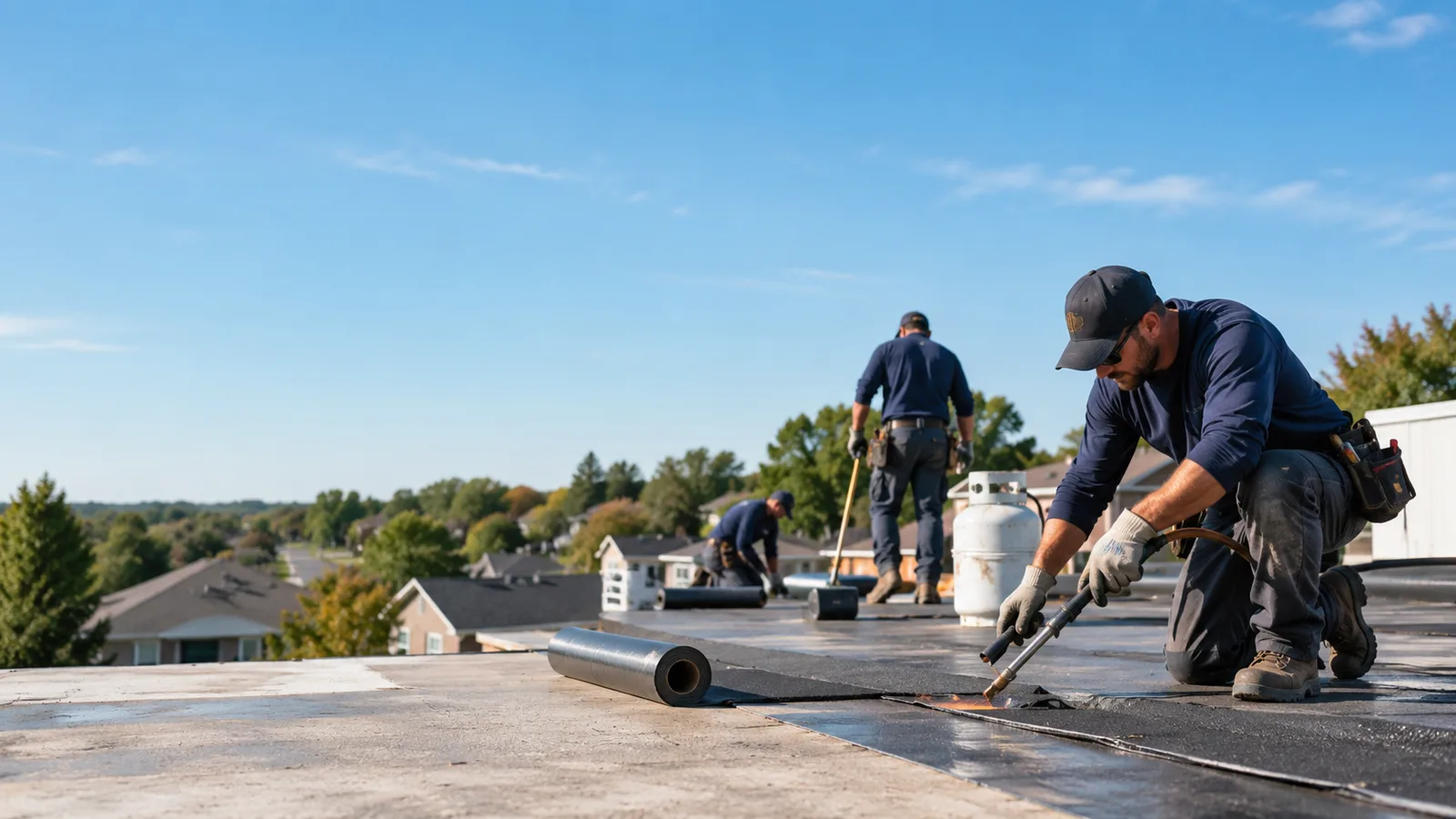 Flat Roof Leak Repair providers in Darien, IL
